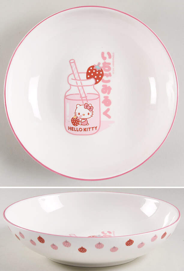 Hello Kitty (Miscellaneous) Individual Dinner Bowl by Silver Buffalo-1