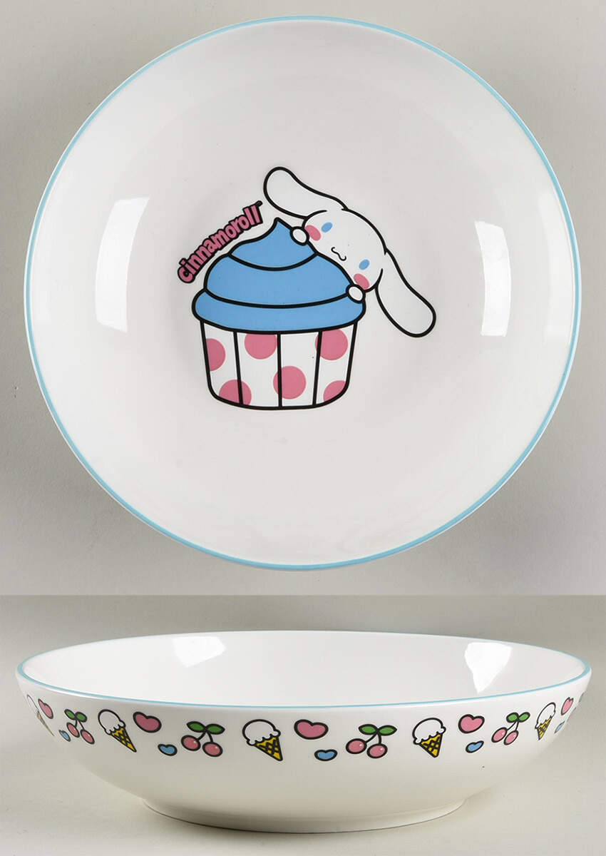 Hello Kitty (Miscellaneous) Individual Dinner Bowl by Silver Buffalo-1