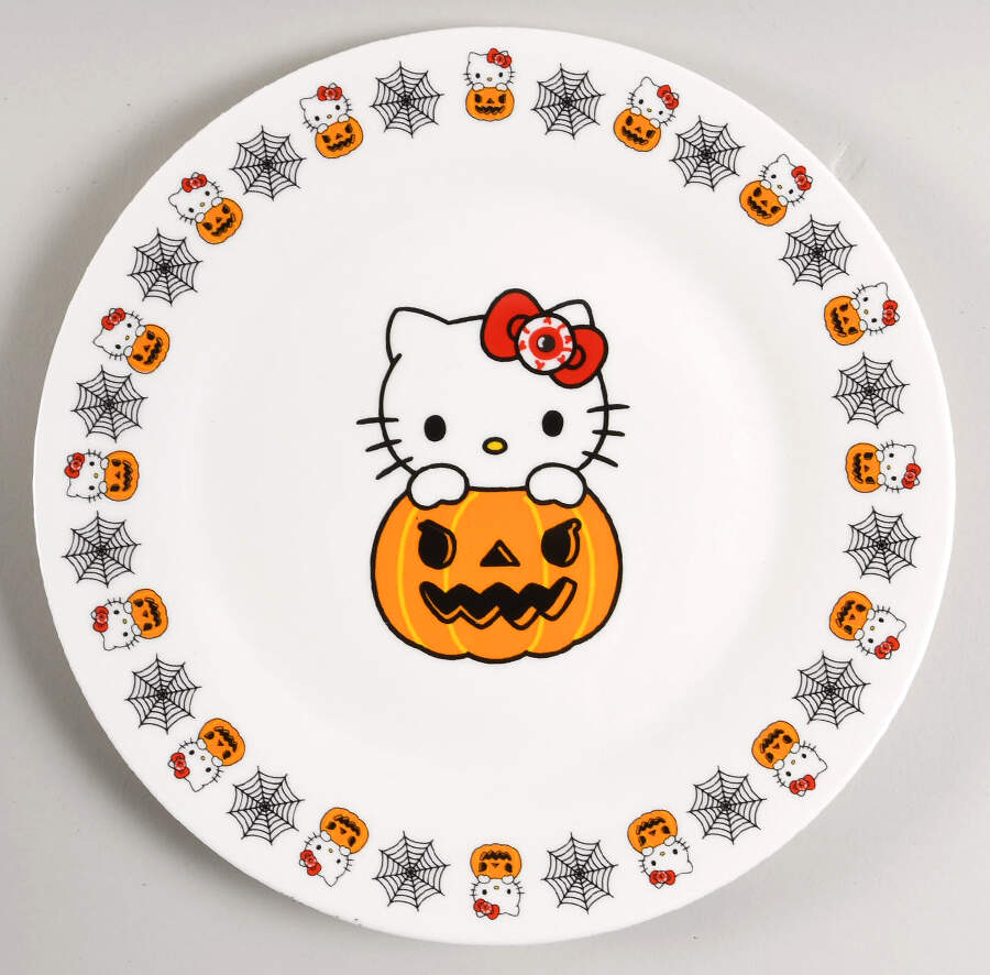 Hello Kitty (Miscellaneous) Dinner Plate by Silver Buffalo-1