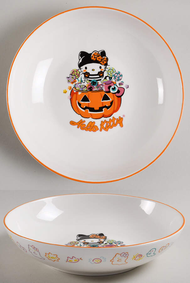 Hello Kitty (Miscellaneous) Individual Dinner Bowl by Silver Buffalo-1