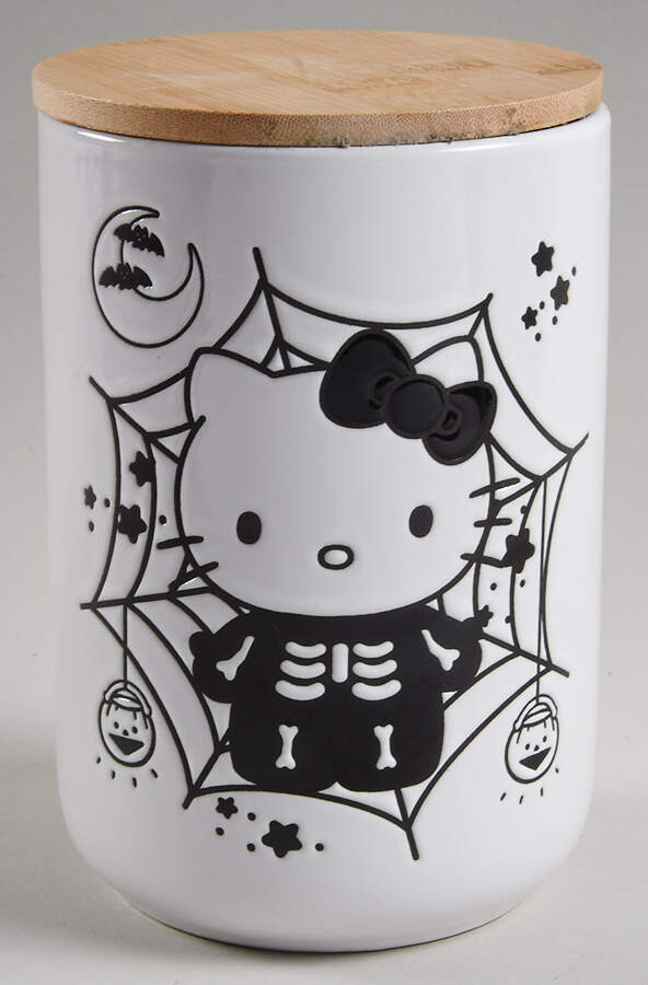 Hello Kitty (Miscellaneous) Medium Canister & Lid by Silver Buffalo-1
