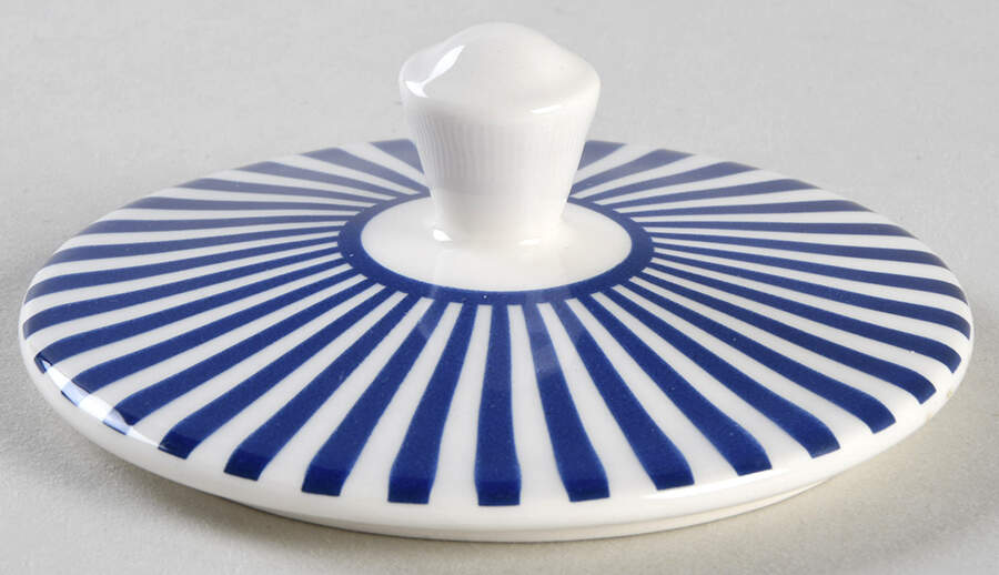Italian Steccato Lid for Sugar Bowl by Spode-1