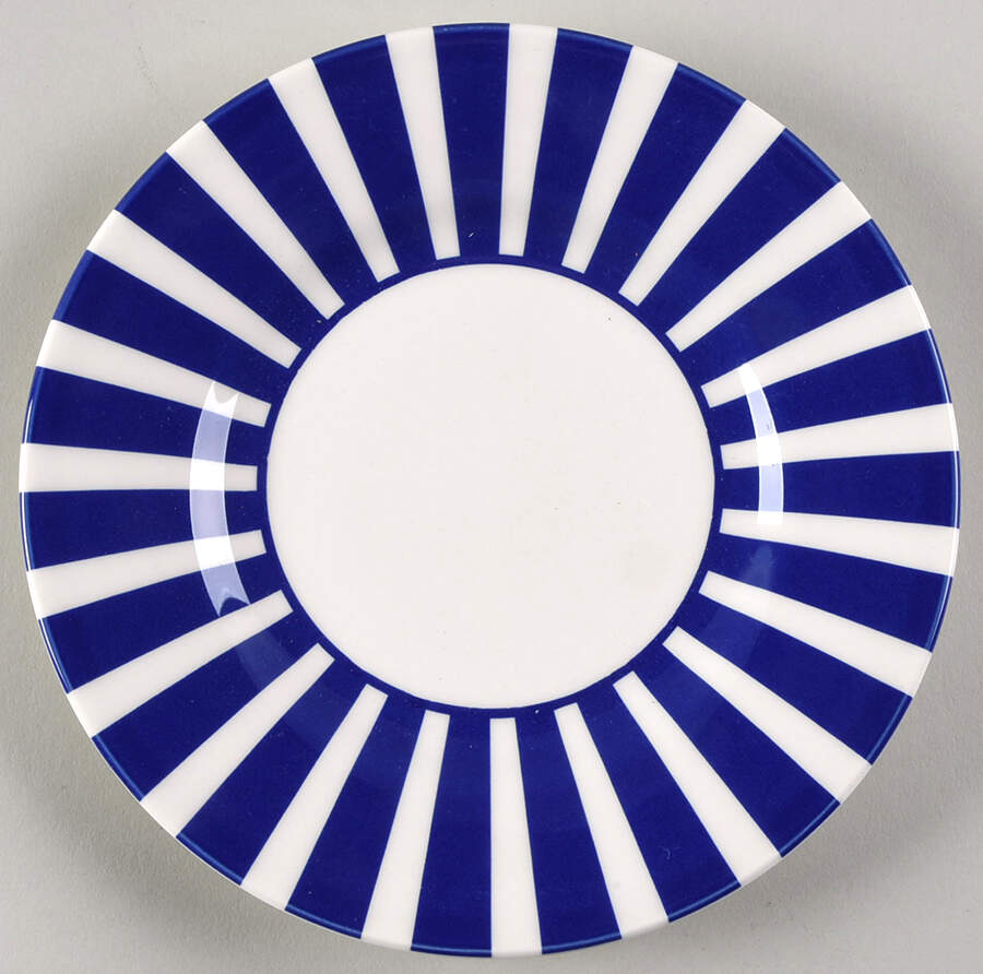 Italian Steccato Tidbit Plate by Spode-1