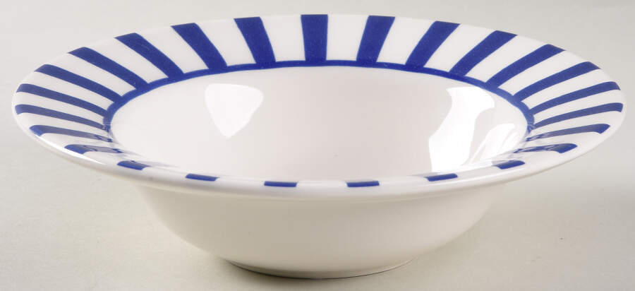 Italian Steccato Rim Cereal Bowl by Spode-1