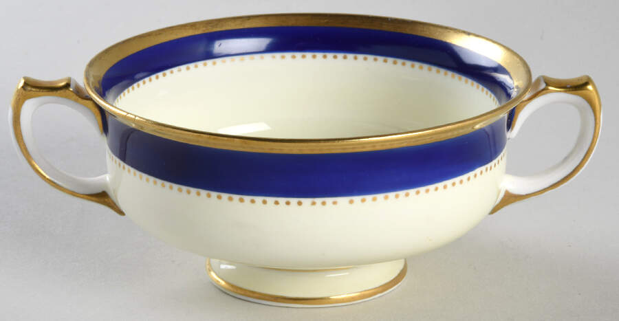 12450 Cream Soup Bowl by Shelley-1