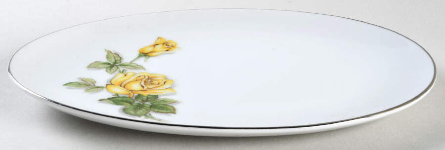 Margarett Platinum Trim Underplate for Gravy Boat by Seyei Toki Co-1