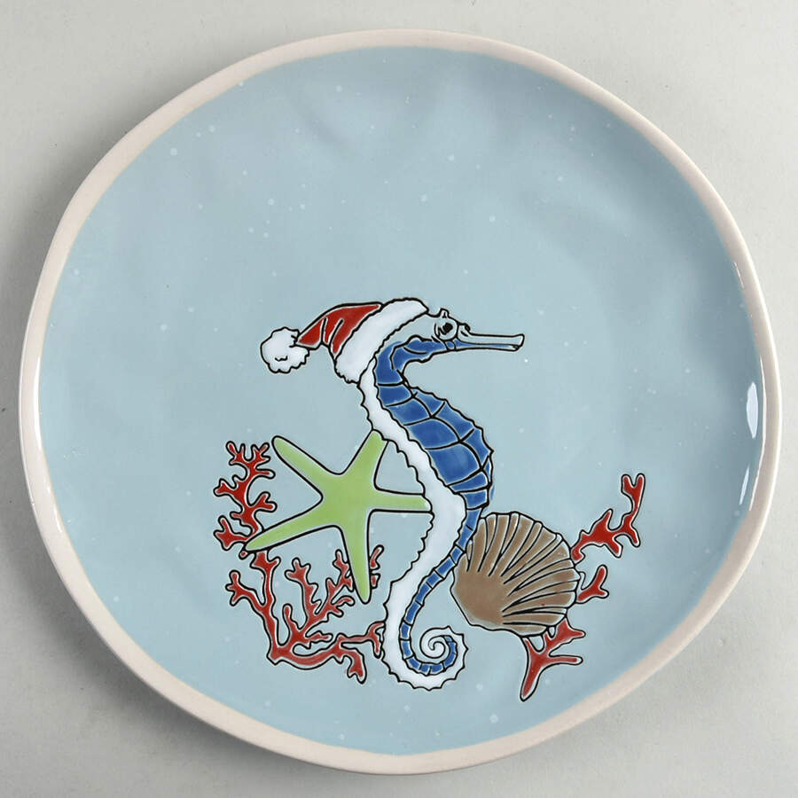 Tide of Festive Delights Dinner Plate by Spectrum-1