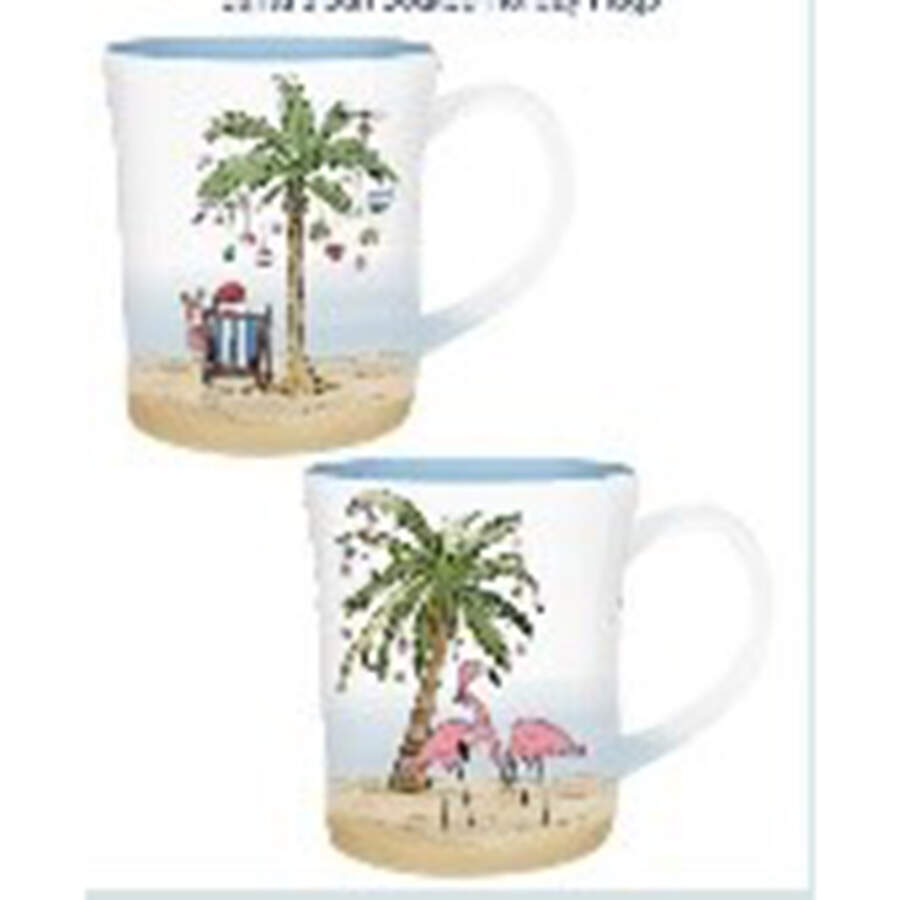 Santa's Sun Soaked Holiday Mug by Spectrum-1