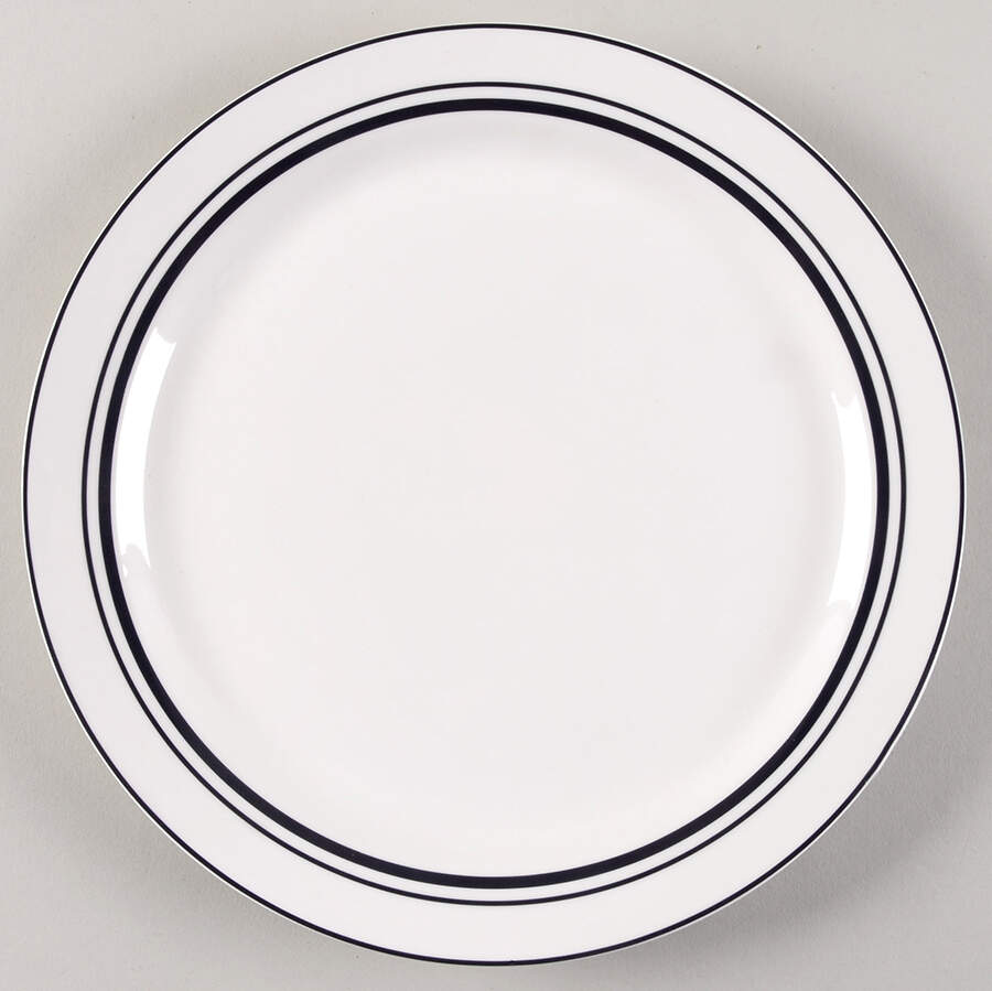 Le Marais Black Dinner Plate by Sur La Table-1