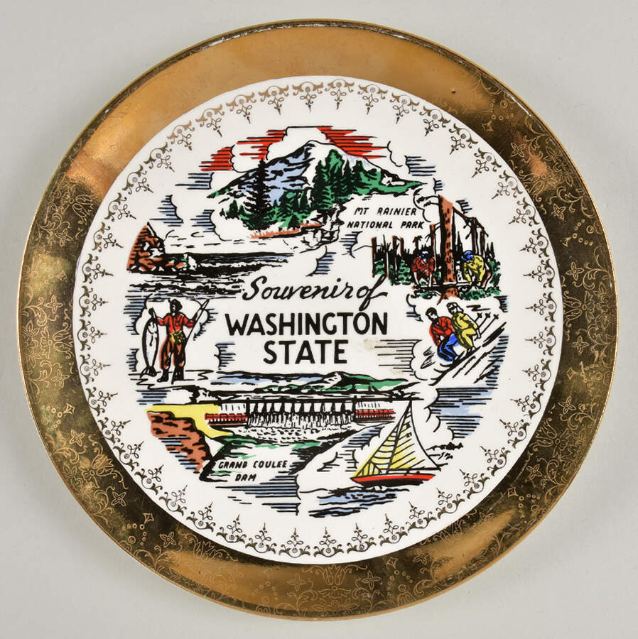 Washington Luncheon Plate by Sabin-1