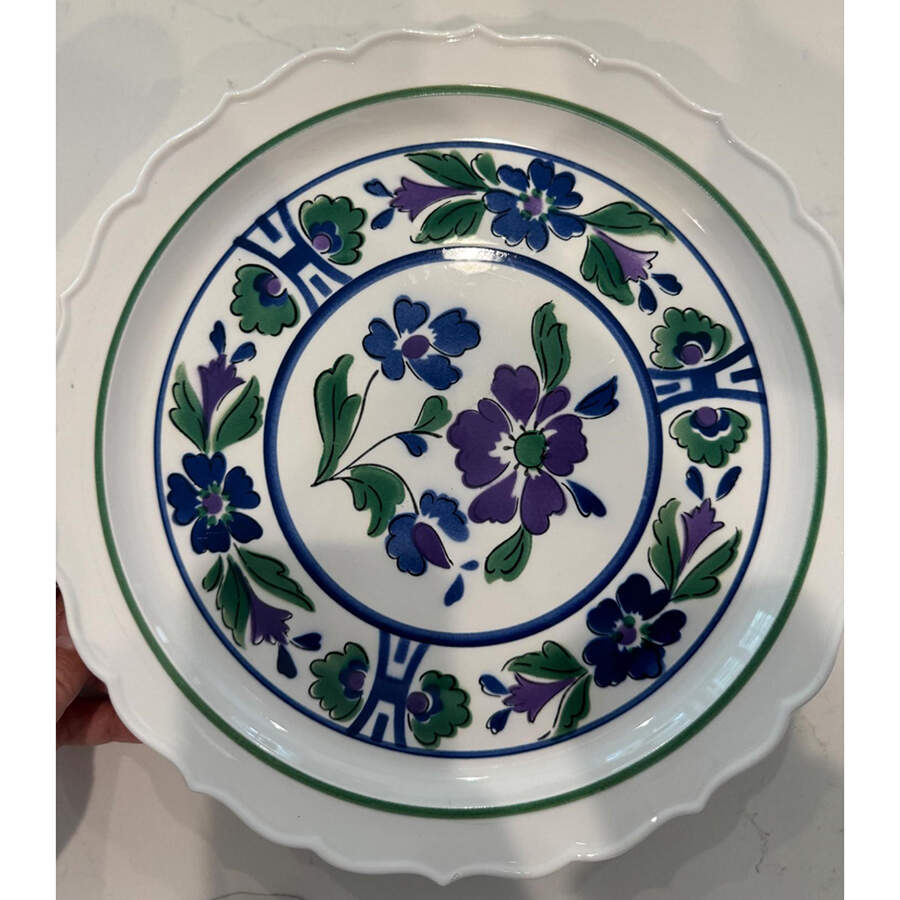 Country Fair Dinner Plate by Sango-1