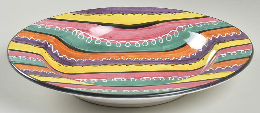 S5B6 9" Individual Pasta Bowl by Ceramiche Sberna-1