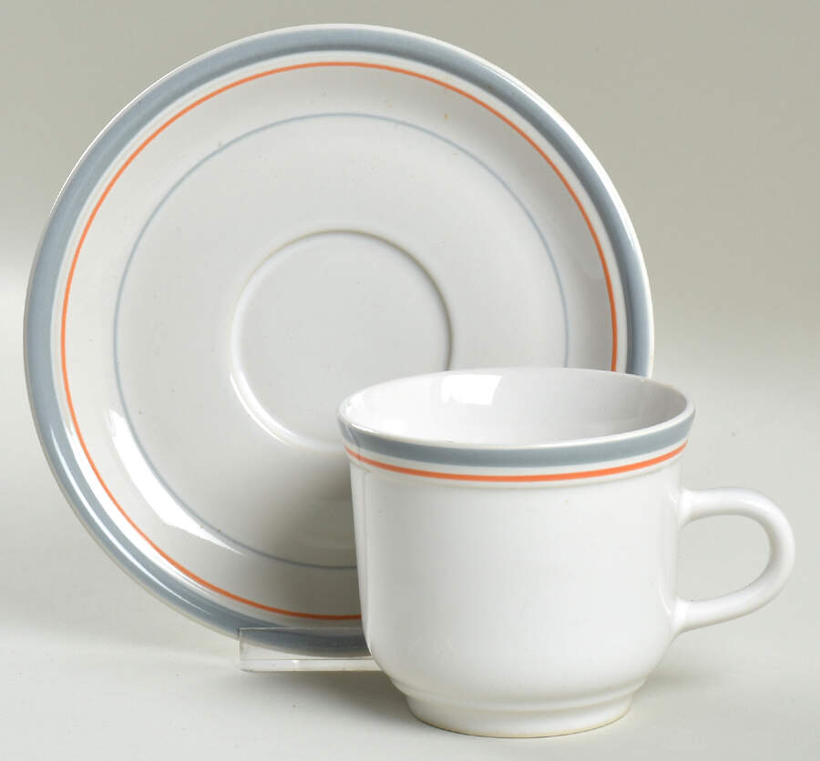 Highlights Footed Cup & Saucer Set by Studio Nova-1