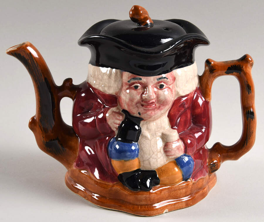 SSX4 Small Teapot & Lid by Shorter & Son-1