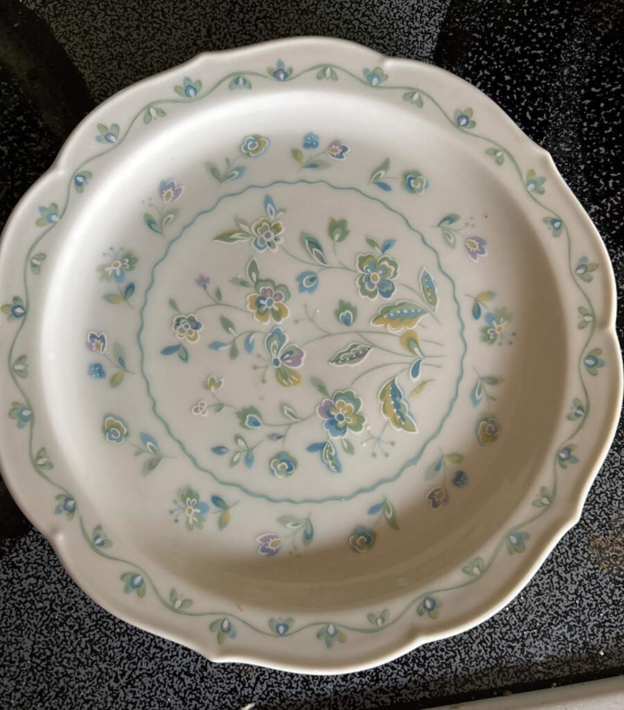Oregon Trail Dinner Plate by Sango-1