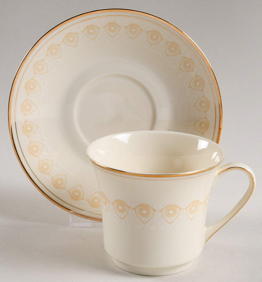 SA81 Flat Cup & Saucer Set by Sadler-1