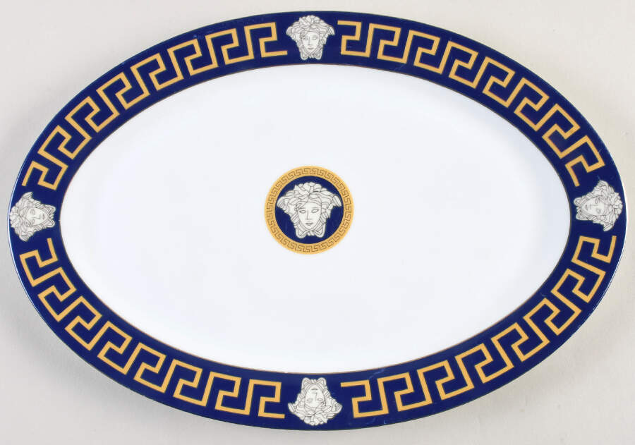 SMJ13 13" Oval Serving Platter by SMCS (Germany)-1