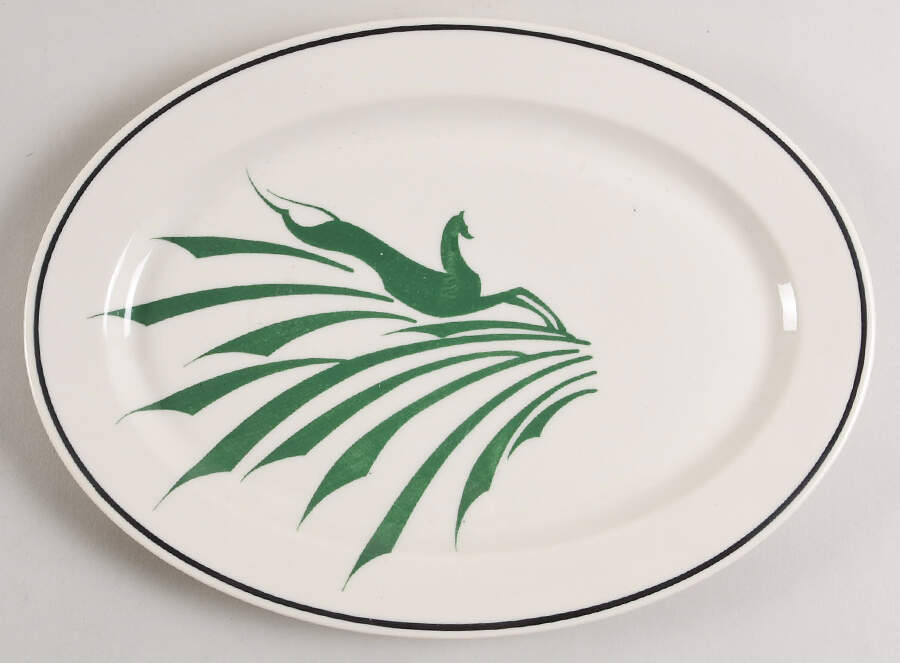 SY1267 12" Oval Serving Platter by Syracuse-1