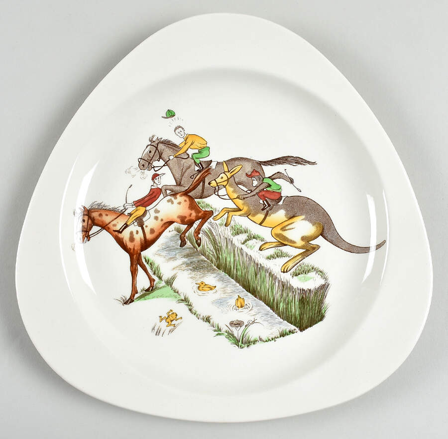 Barbecue Dinner Plate by Spode-1
