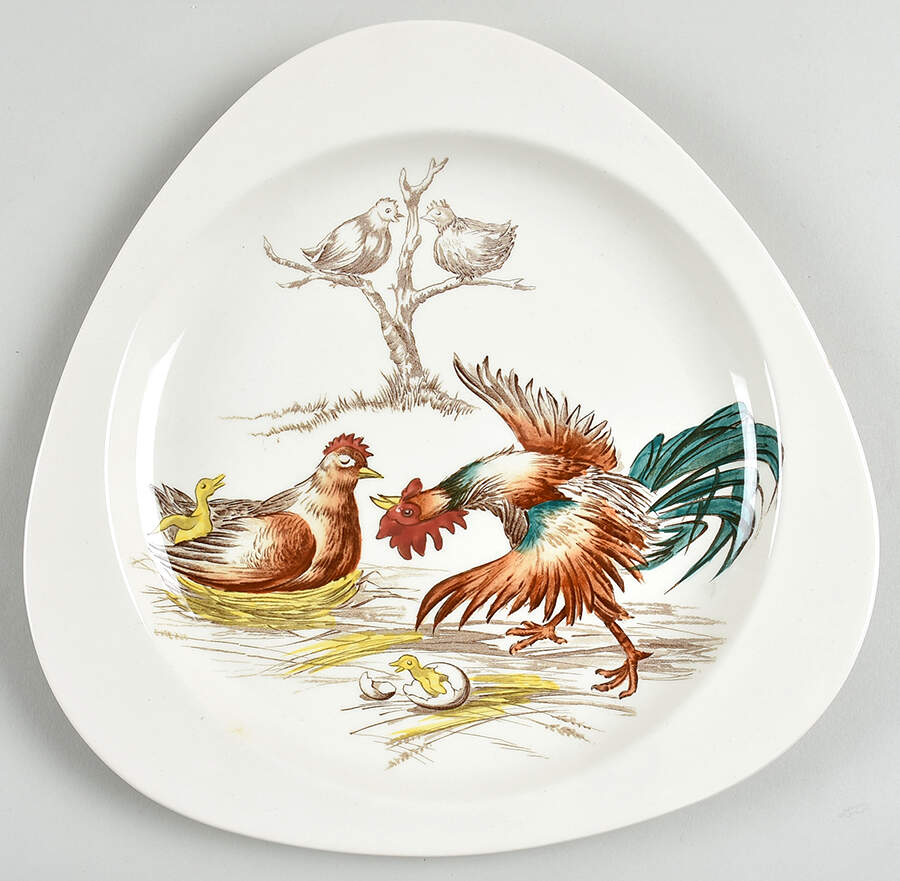 Barbecue Dinner Plate by Spode-1