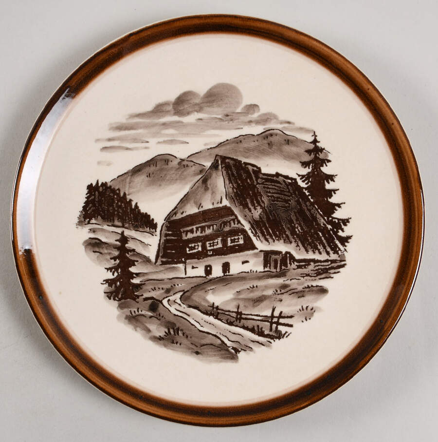 Schwarzwald Salad Plate by Schramberg-1