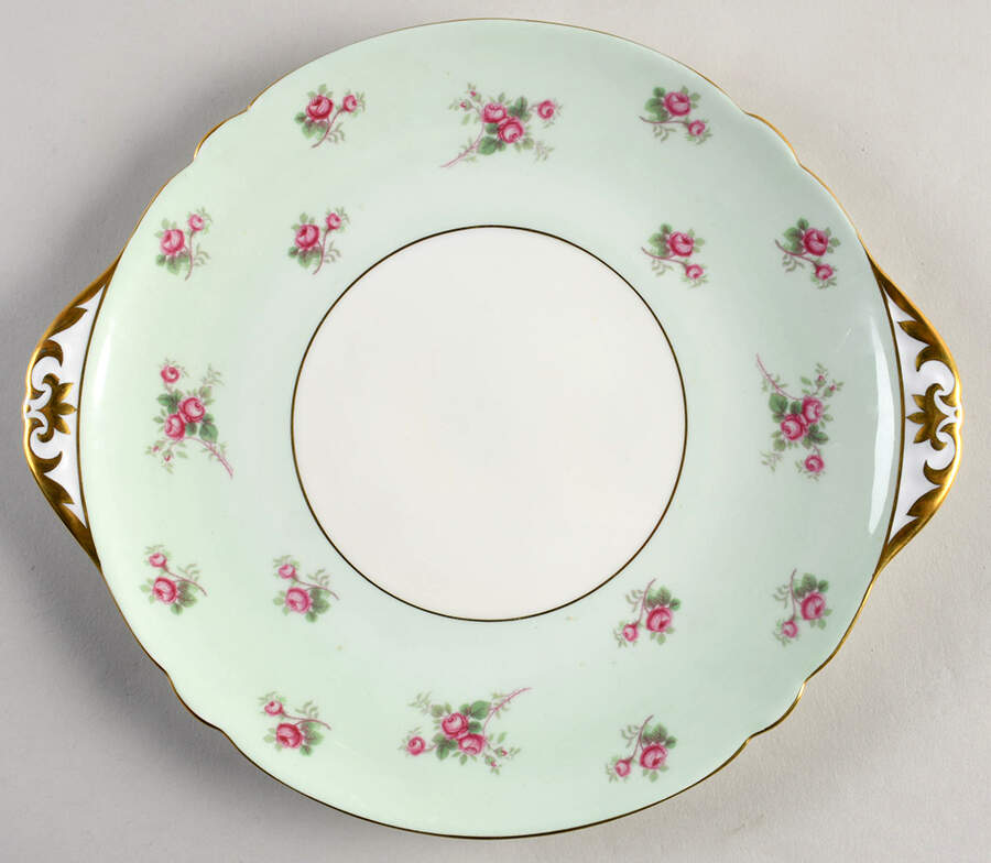 13924-33 Handled Cake Plate by Shelley-1
