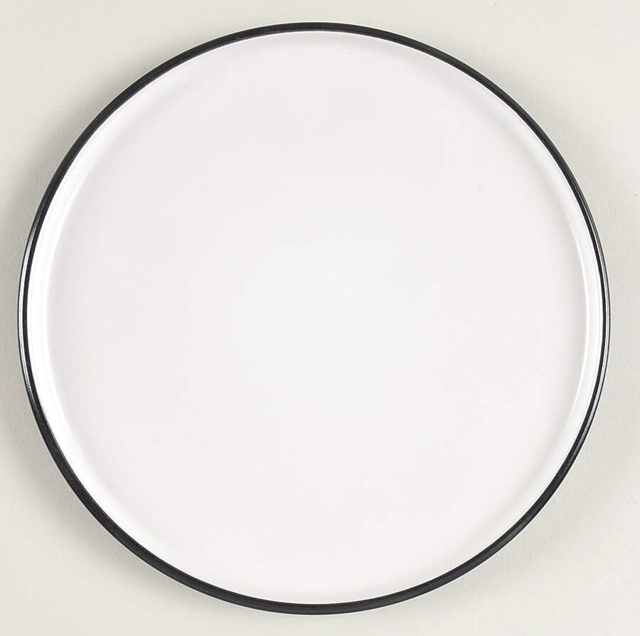 Two-Tone Black Salad Plate by Sur La Table-1