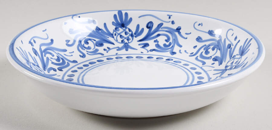 Adelasia Individual Dinner Bowl by Ceramiche Siciliane Pattesi-1