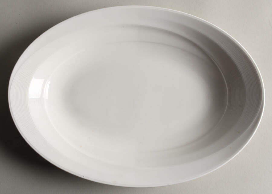 Silk 12" Oval Serving Platter by Syracuse-1