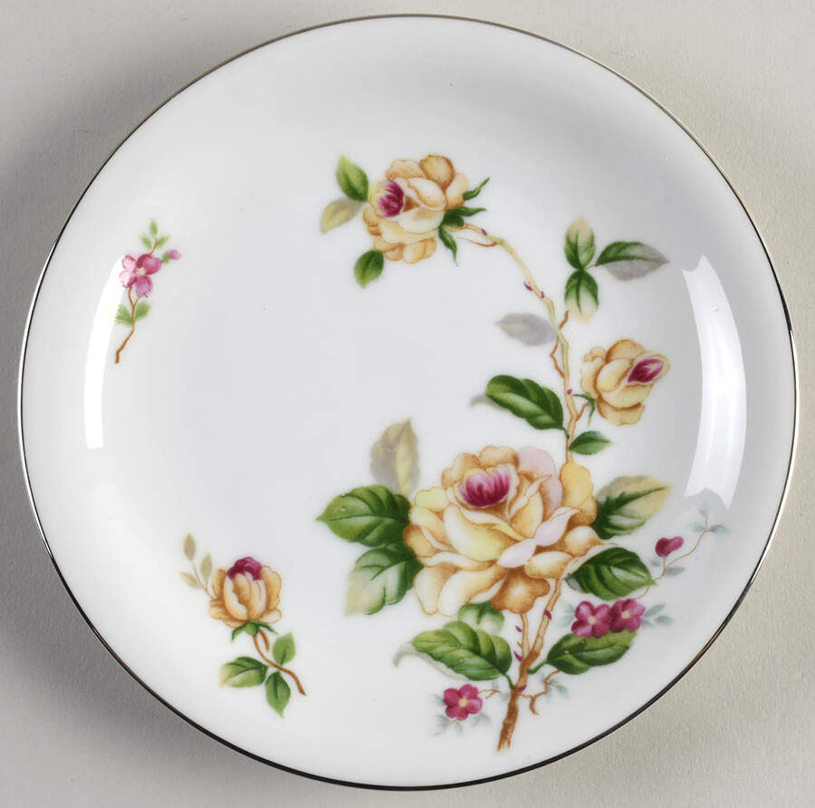 520 (Coupe) Bread & Butter Plate by Seyei Toki Co-1
