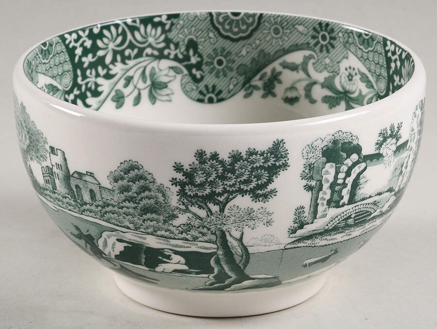 Heritage Green Italian 4" All Purpose Bowl by Spode-1