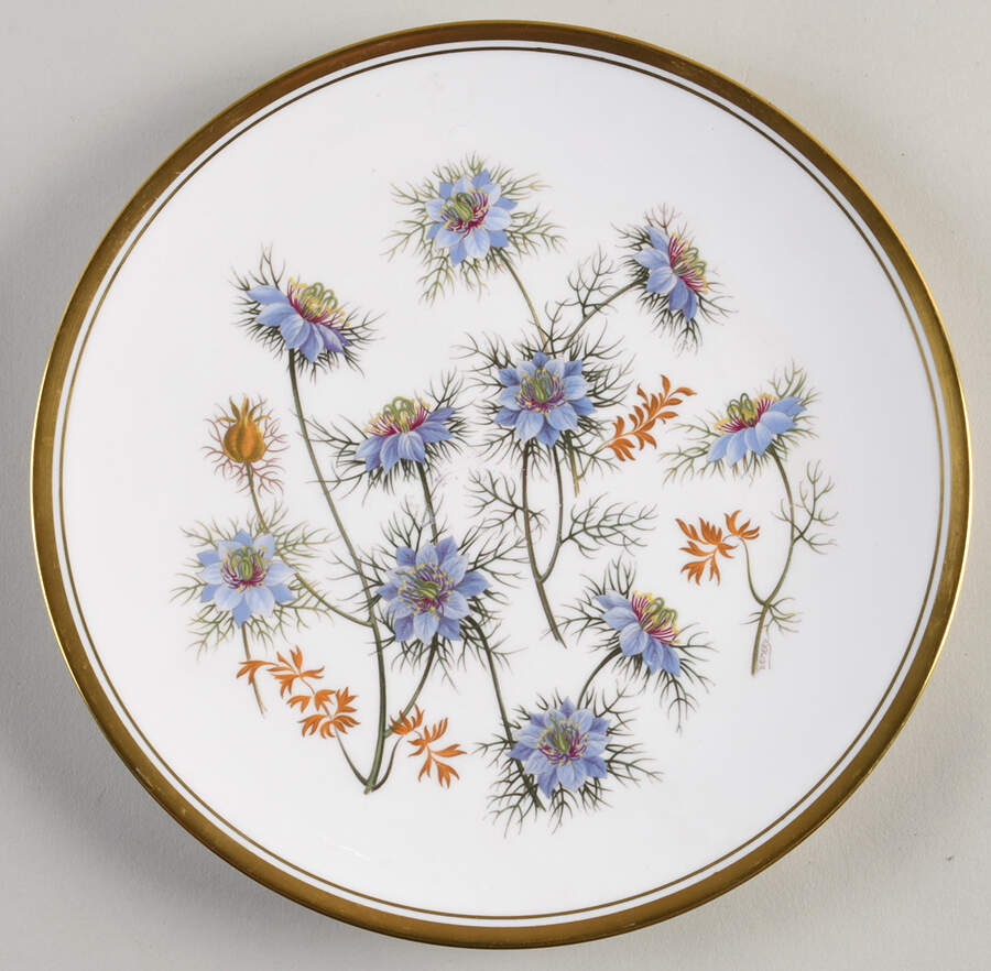 Wild Flowers Luncheon Plate by Spode-1