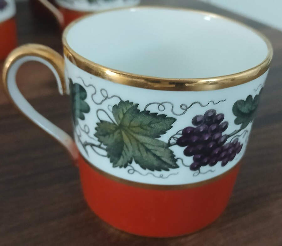 Kent-Red Flat Demitasse Cup by Spode-1