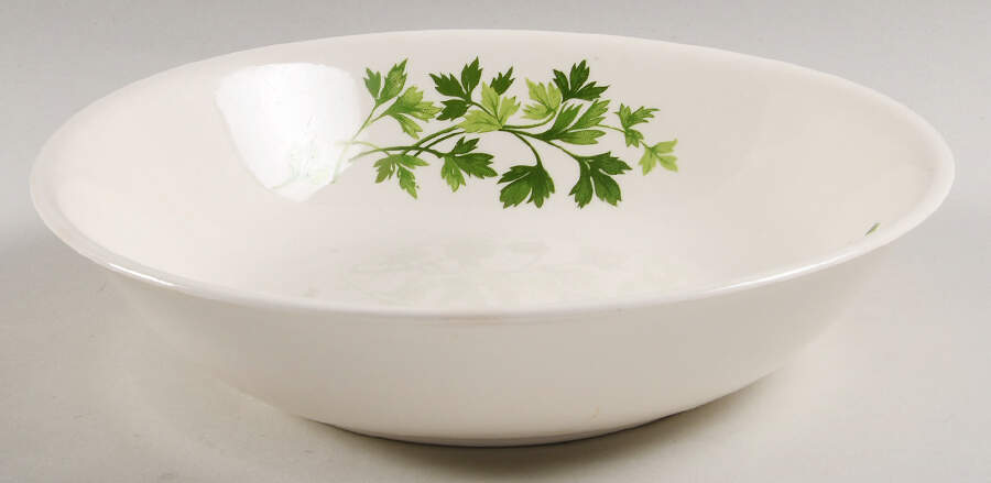 Parsley 8" Round Vegetable Bowl by Salem-1