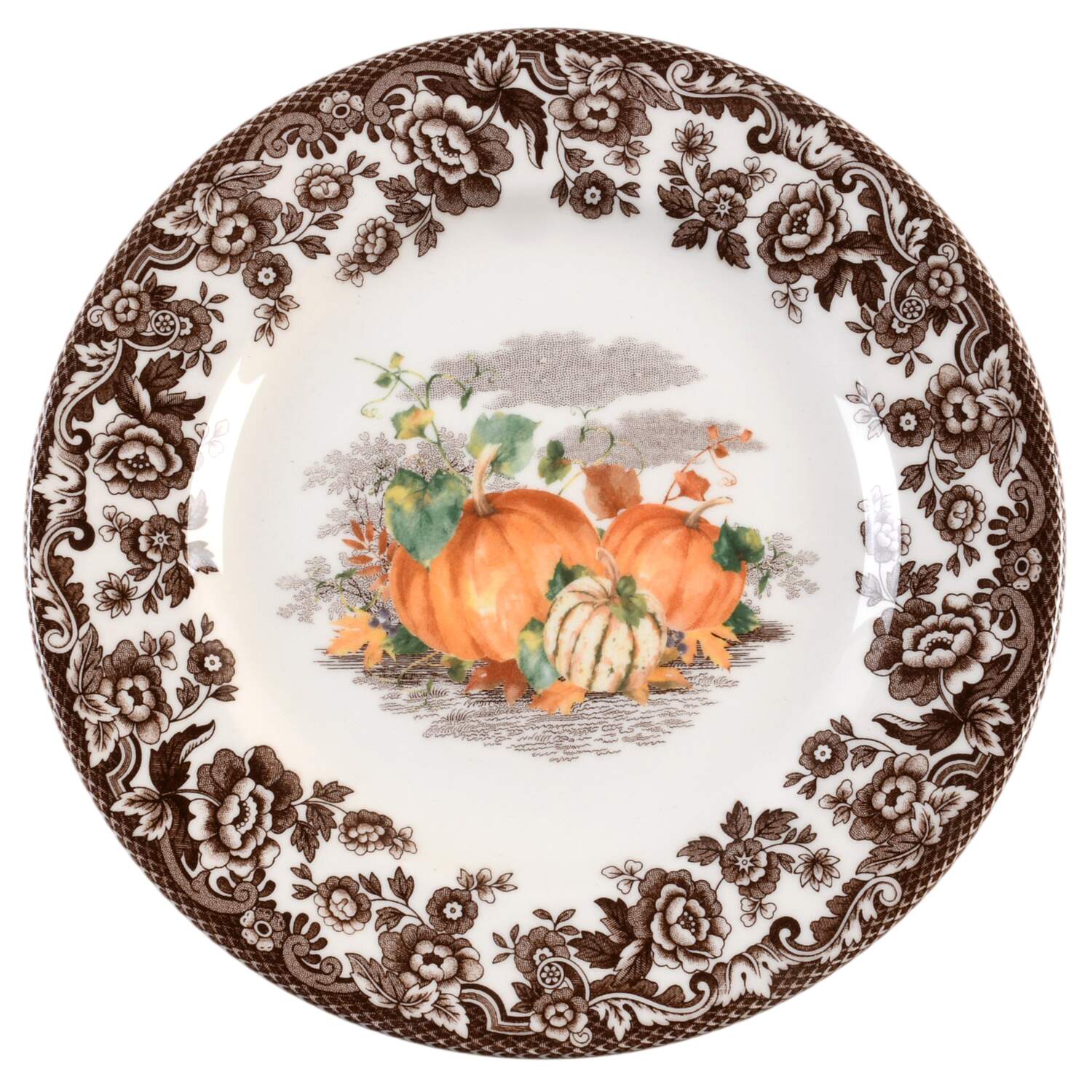 Woodland Harvest - Fall Salad Plate by Spode-1