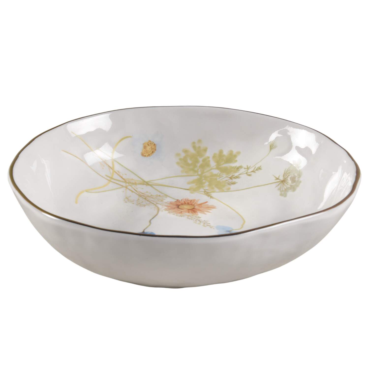 Gansevoort Wildflower Individual Dinner Bowl by Sango-1