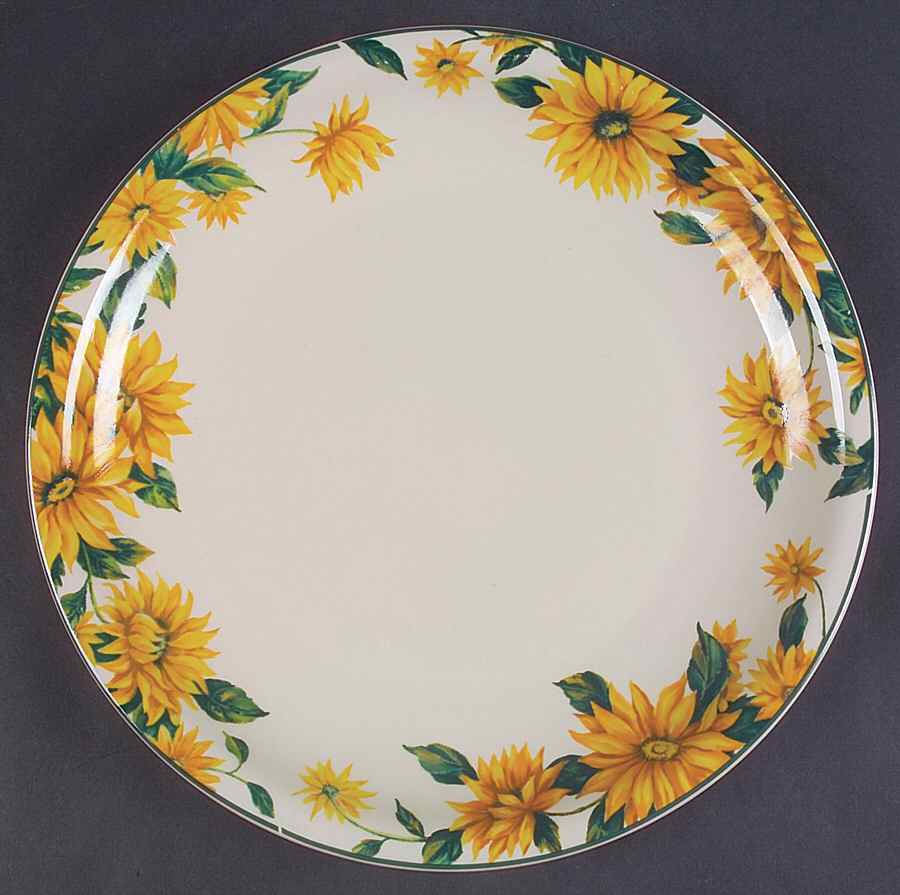 Sunflower 12" Chop Plate (Round Platter) by Thomson-1