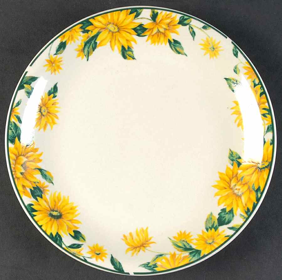Sunflower Salad Plate by Thomson-1