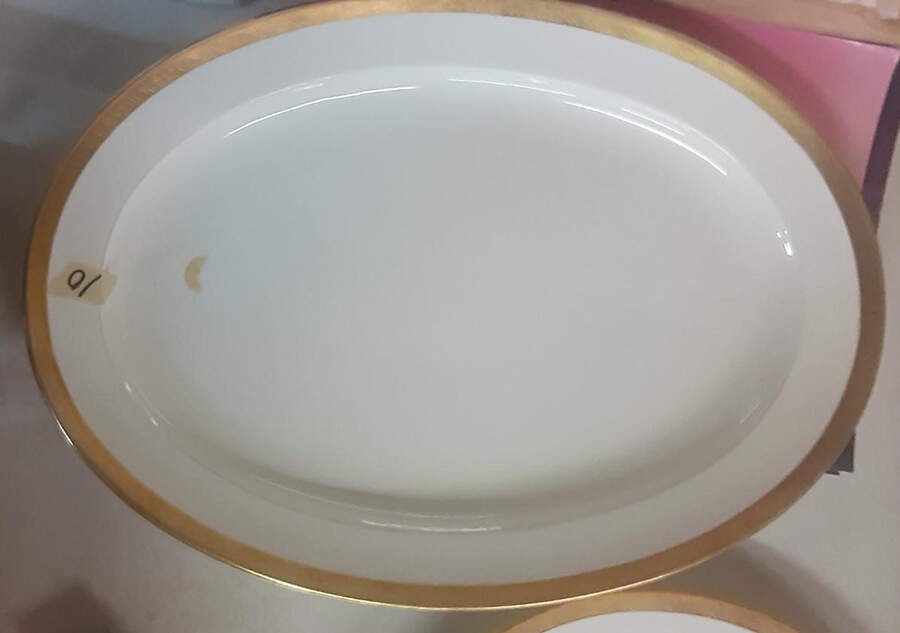 H1032 21" Oval Serving Platter by Tiffany-1