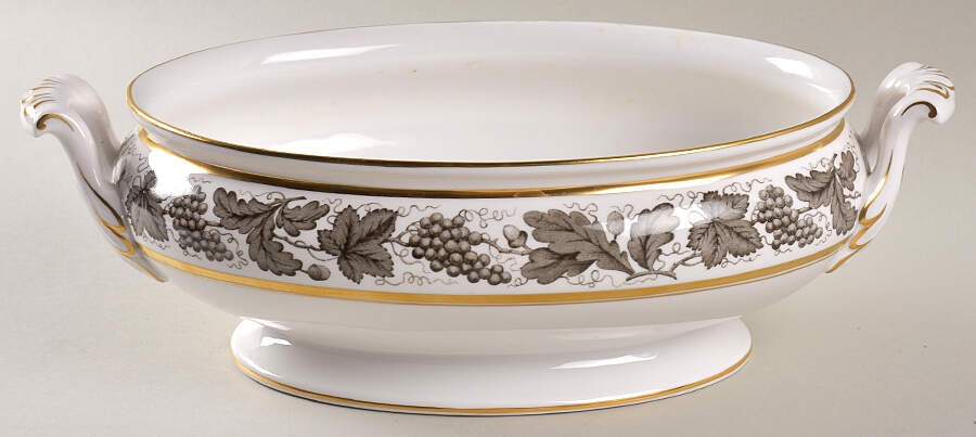 Kent Grey Oval Vegetable No Lid by Tiffany-1