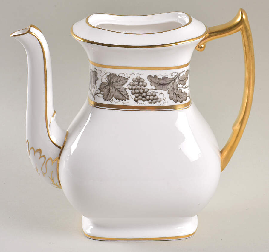 Kent Grey Coffee Pot No Lid by Tiffany-1