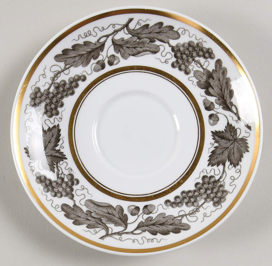 Kent Grey Saucer for Footed Cup by Tiffany-1