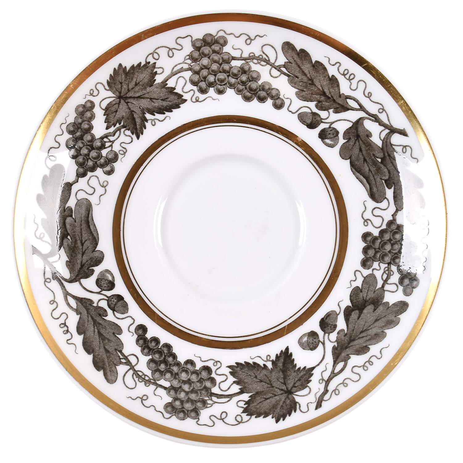 Kent Grey Saucer by Tiffany-1