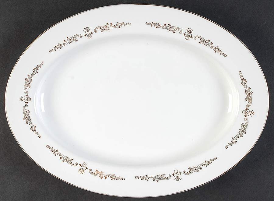 Aristocrat 12" Oval Serving Platter by Taihei-1