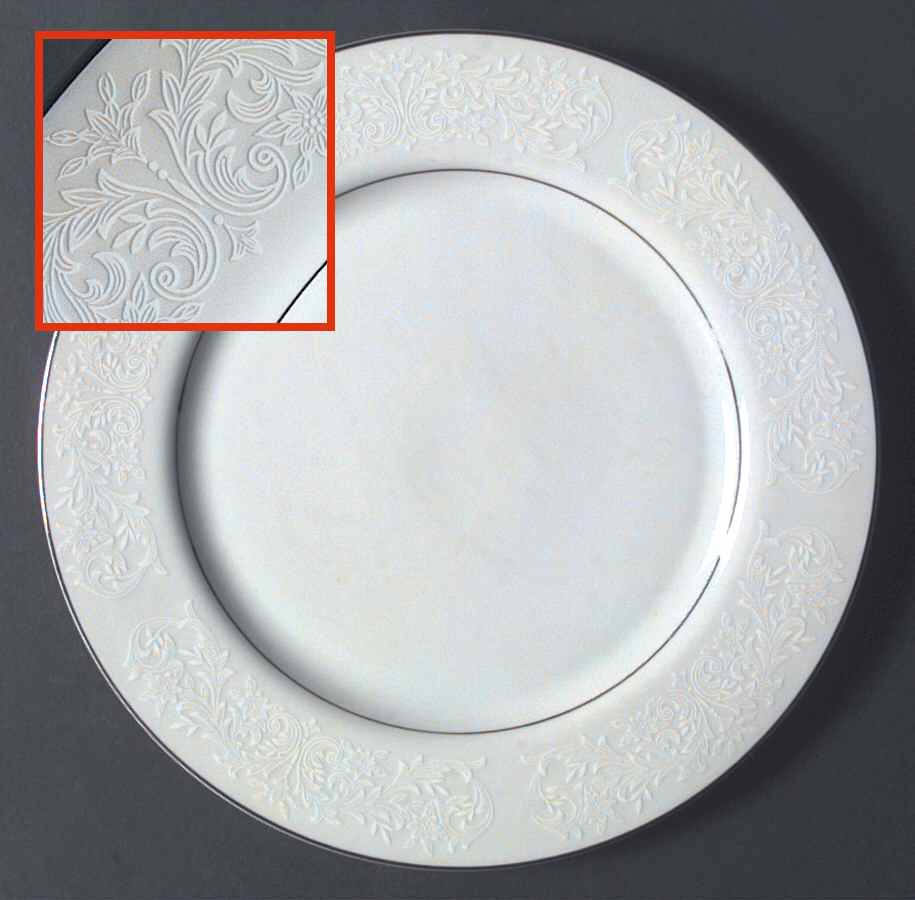 Lace Dinner Plate by Taihei-1