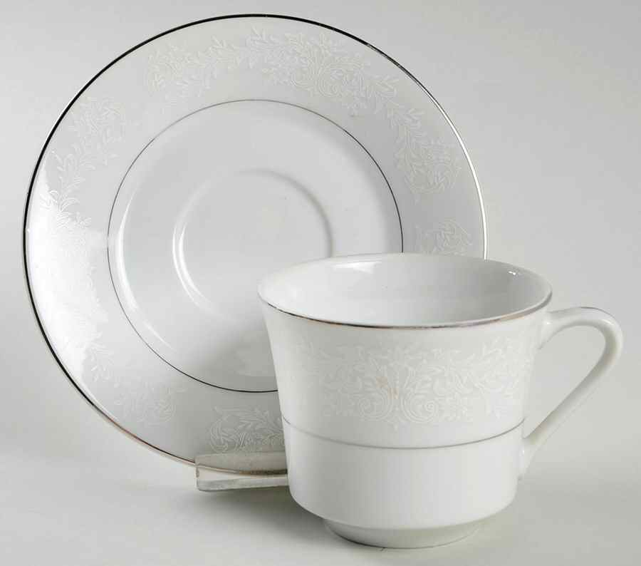 Lace Flat Cup & Saucer Set by Taihei-1