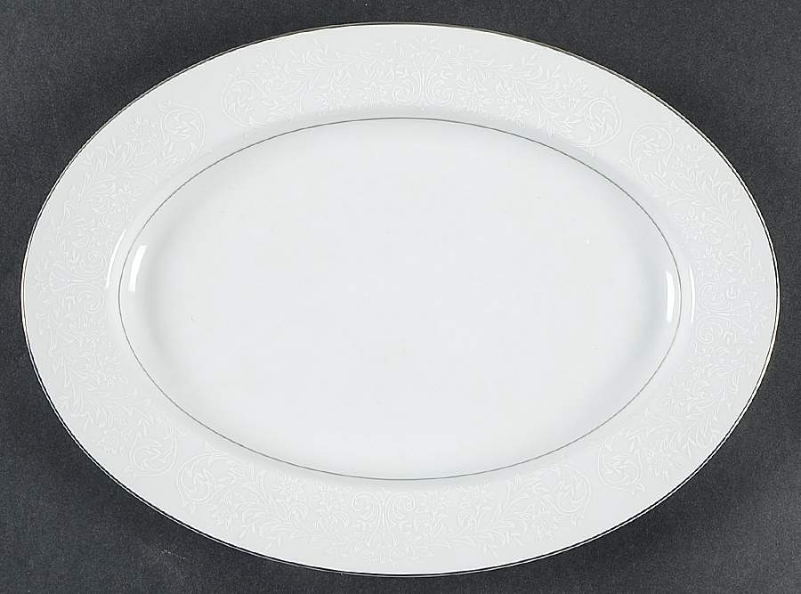 Lace 12" Oval Serving Platter by Taihei-1
