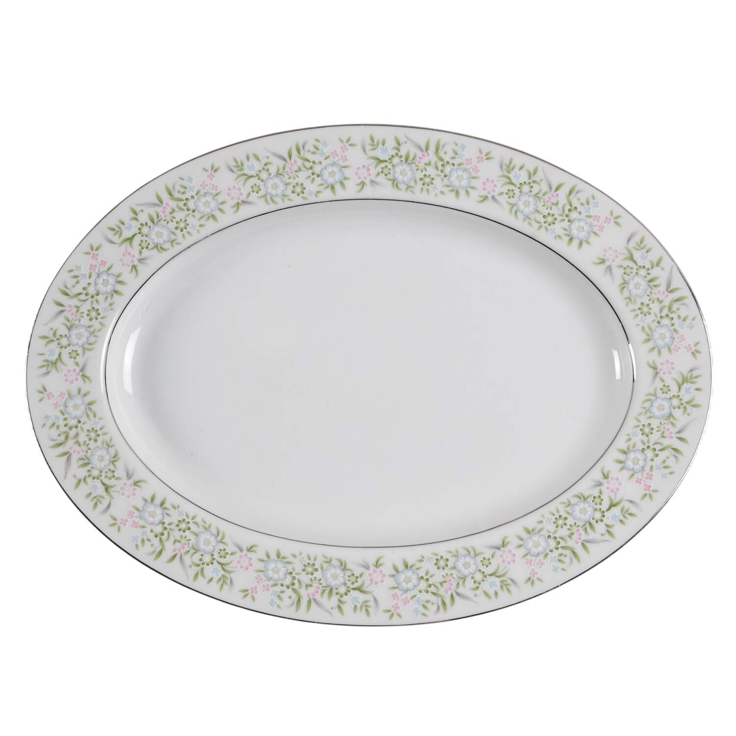 Springtime 12" Oval Serving Platter by Taihei-1