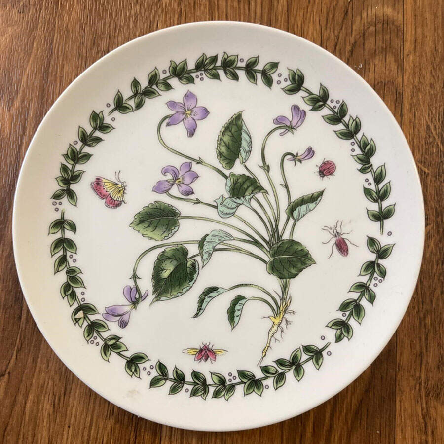 Botanica Salad Plate by Takahashi-1