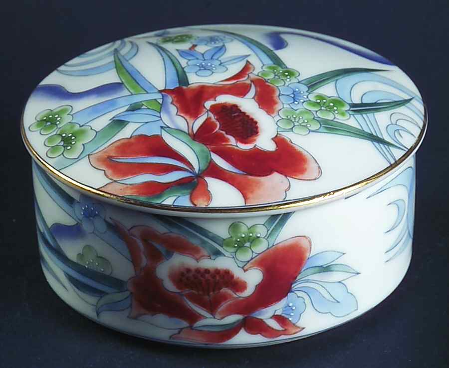 Flora Lid for Round Box by Takahashi-1